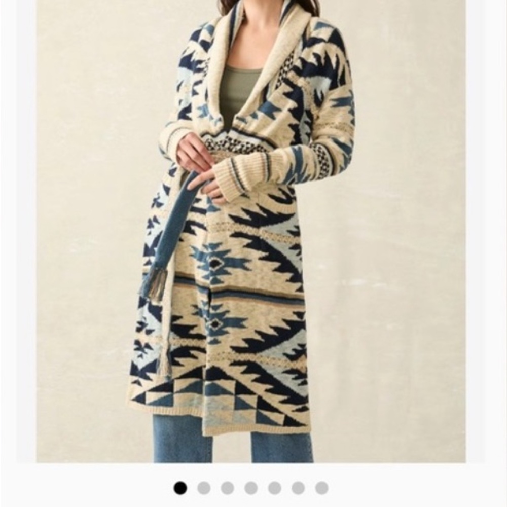 B.Yellowtail Paloma Duster - Faherty